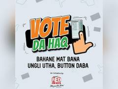 
      
      RED FM launches 'Vote Da Haq' campaign for upcoming elections
      
      