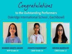 
      
      Students from Oakridge International School Gachibowli...
      
      