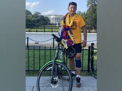 
      
      Former Tibetan political prisoner 'pedals' for freedom
      
      