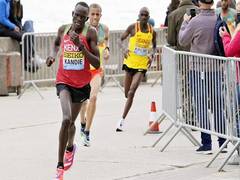 
      
      Kandie smashes half-marathon world record in Valencia
      
      