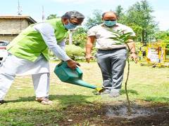 
      
      Uttarakhand CM plants sapling on World Environment Day, urges...
      
      