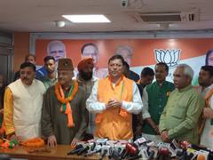 
      
      AAP CM candidate Ajay Kothiyal joins BJP in Dehradun
      
      