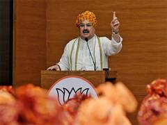 
      
      Nadda to take part in silent march at Jantar Mantar
      
      