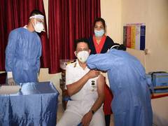 
      
      Senior health officer, 36 HCWs of Andaman and Nicobar Command...
      
      