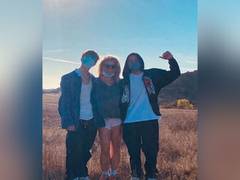 
      
      Britney Spears shares rare photo with sons Sean, Jayden
      
      