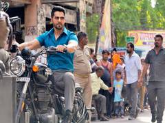 
      
      Check out Varun Dhawan's dapper look from the sets of 'Bawaal'
      
      
