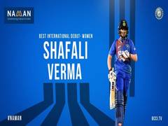 
      
      Shefali, Deepti, Smriti felicitated at BCCI Annual Awards
      
      