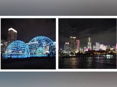 
      
      Japan's Yokohama glitters with night shows ahead of Christmas...
      
      