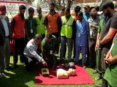
      
      Day-long disaster preparedness training program held in Srinagar
      
      