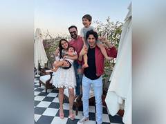 
      
      Sara Ali Khan shares pictures from baby Jeh's first birthday...
      
      