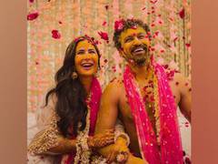 
      
      Vicky Kaushal, Katrina Kaif's haldi pictures unveil a...
      
      