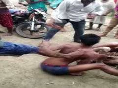 
      
      UP: Suspected thieves thrashed mercilessly by angry villagers...
      
      