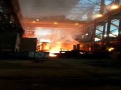 
      
      Fire breaks out at Visakhapatnam Steel Plant
      
      