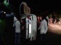 
      
      Visakhapatnam: 5 injured after car gets damaged by landslide
      
      