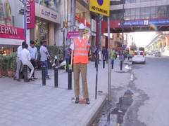 
      
      Bengaluru: Life-size mannequins dressed as cops placed to...
      
      