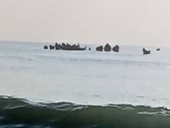 
      
      Visakhapatnam: Fishing nets set ablaze over use of ring nets 
      
      