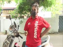 
      
      Daughter of daily wagers in Hyderabad becomes food delivery...
      
      