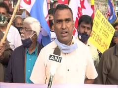 
      
      Left organisations protest in Bengaluru, Jaipur in support of...
      
      