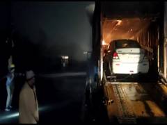 
      
      Fire in container truck in Lucknow brought under control
      
      
