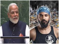 
      
      Modi congratulates India's first plogger Ripudaman for...
      
      