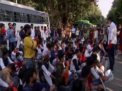 
      
      Thanjavur student suicide: ABVP members protest outside Tamil...
      
      