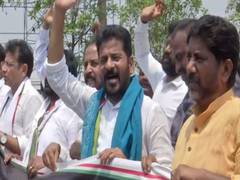
      
      Telangana Congress protest against power tariff hike
      
      