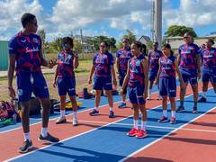 
      
      West Indies women's team begins first session of...
      
      