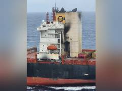 
      
      Indian Coast Guard rushes to help container ship MSC Messina...
      
      