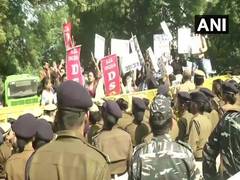 
      
      Delhi: AIDWA, AIDSO members protest crimes against women
      
      