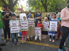 
    'Planet nahi toh future nahi': Children raise awareness this World Environment Day
    