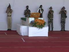 
      
      Mortal remains of CRPF personnel killed in Baramulla...
      
      