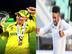 
      
      Keshav Maharaj, Alyssa Healy claim POTM awards for April 2022
      
      