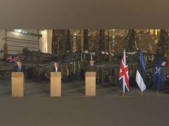 
      
      NATO chief, UK, Estonia PMs meet soldiers at Tapa Military...
      
      