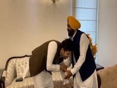 
      
      Bhagwant Mann lauds Rajya Sabha MP Raghav Chadha
      
      