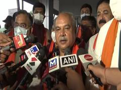 
      
      Narendra Singh Tomar reaches Gujarat, set to discuss probable...
      
      