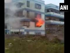 
      
      Fire breaks out at residential complex in Bengaluru's Sampige...
      
      