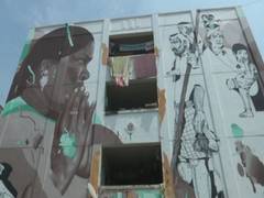 
      
      Not just a makeover, but these life-size murals change image...
      
      