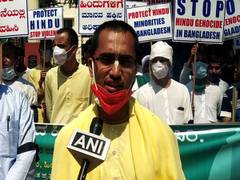 
      
      Bangladesh violence: ISKCON devotees hold protest in...
      
      