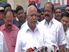 
      
      Face trust vote or resign: Yeddyurappa to Kumaraswamy
      
      