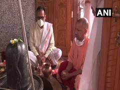 
      
      Uttar Pradesh CM Yogi Adityanath offers prayers on first...
      
      