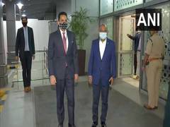 
      
      Maldivian FM Abdulla Shahid arrives in India on working visit
      
      