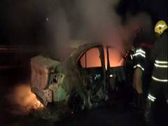 
      
      Telangana: Man charred to death after car catches fire in...
      
      