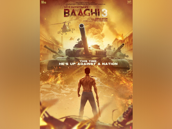 Poster of the film 'Baaghi 3'