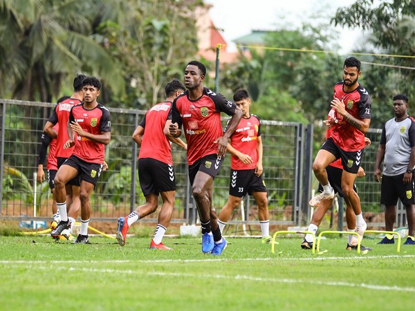Hyderabad FC players during training (Photo: Hyderabad FC)