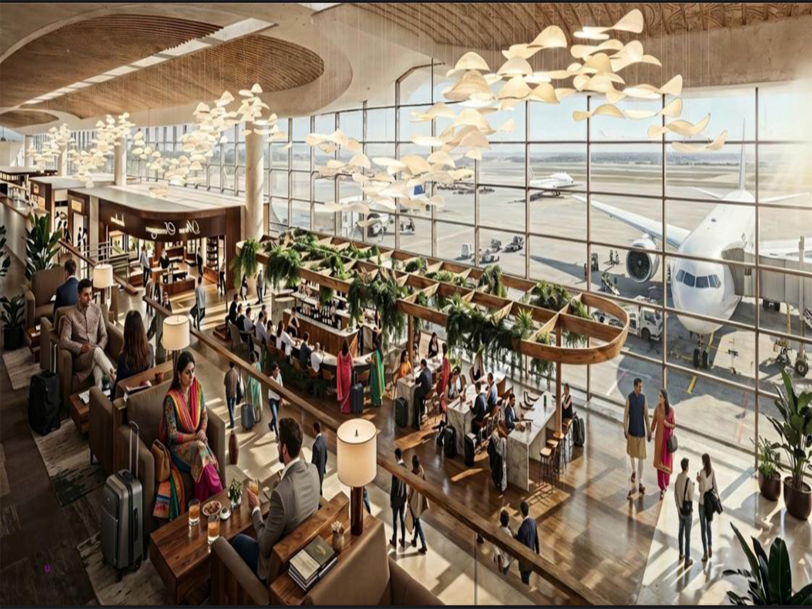 Artistic Impressions of Terminal 1 (Photo/CSMIA) Artistic Impressions of Terminal 1 (Photo/CSMIA)