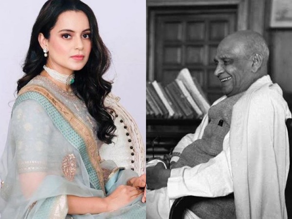 Actor Kangana Ranaut paid tributes to Sardar Vallabhbhai Patel on his birth anniversary on Saturday. (Image courtesy: Twitter)