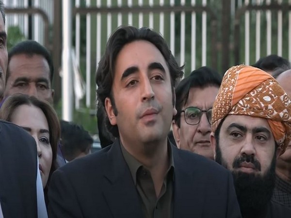 Pakistan Peoples Party (PPP) chairman Bilawal Bhutto Zardari addressing a press conference on Thursday.