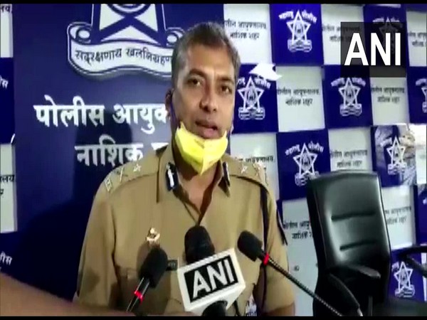 Deepak Pandey, Commissioner of Police, Nashik City (file pic/ANI).