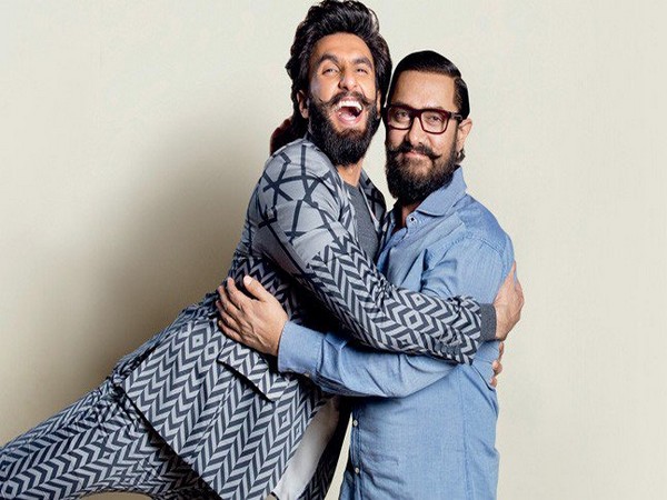 Aamir Khan and Ranveer Singh (Image source: Twitter)