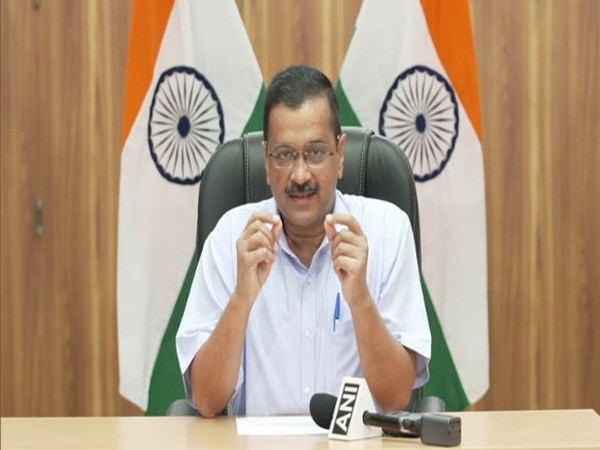 Delhi Chief Minister Arvind Kejriwal in Delhi on Saturday. (Photo/ANI)